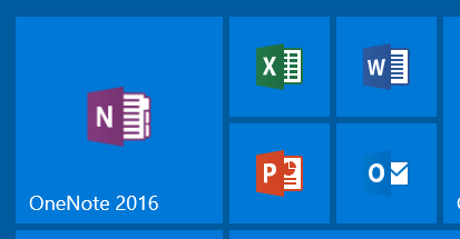 The wrong layout for Office apps