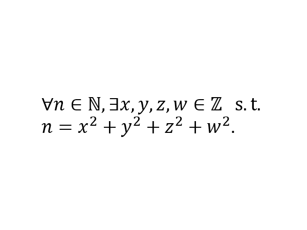 Lagrange's four-square theorem 